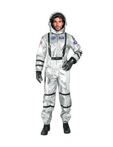 E-Carnavalskleding.nl Astronauten kostuum zilver Remi heren