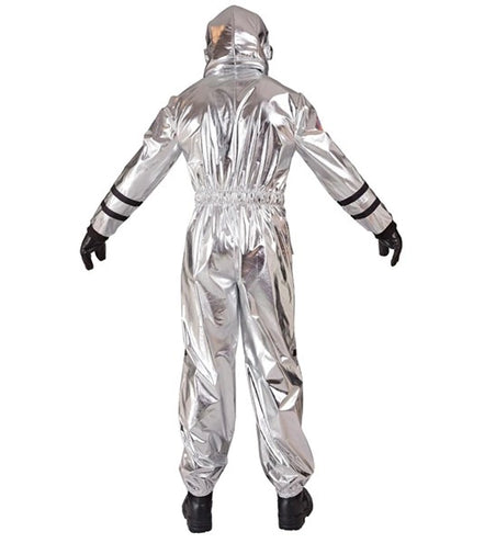 E-Carnavalskleding.nl Astronauten kostuum zilver Remi heren