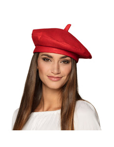 E-Carnavalskleding.nl Baret Frankrijk rood