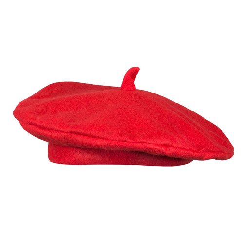 E-Carnavalskleding.nl Baret Frankrijk rood
