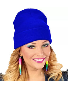 E-Carnavalskleding.nl Beanie blauw muts Gijs