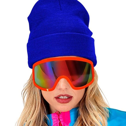 E-Carnavalskleding.nl Beanie blauw muts Gijs