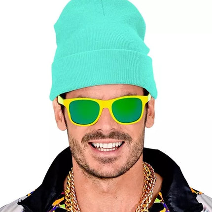 E-Carnavalskleding.nl Beanie lichtblauw muts Bente