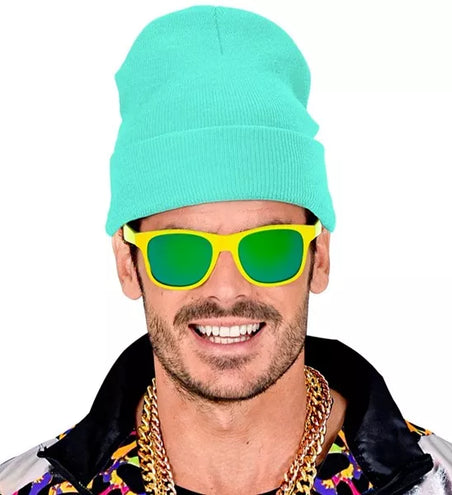 E-Carnavalskleding.nl Beanie lichtblauw muts Bente
