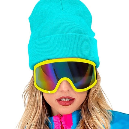 E-Carnavalskleding.nl Beanie lichtblauw muts Bente