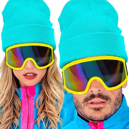E-Carnavalskleding.nl Beanie lichtblauw muts Bente
