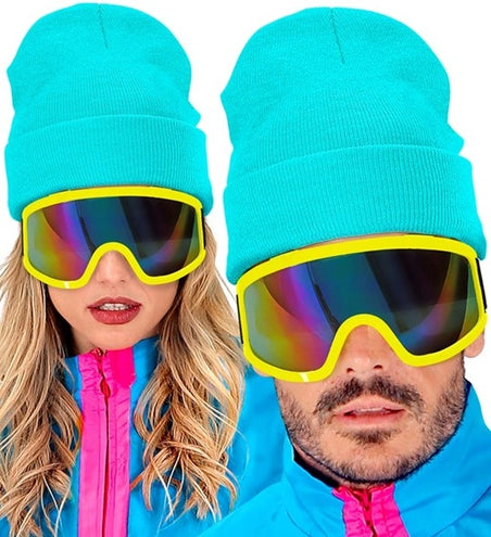 E-Carnavalskleding.nl Beanie lichtblauw muts Bente