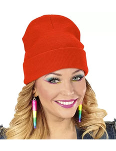 E-Carnavalskleding.nl Beanie rood muts Niek