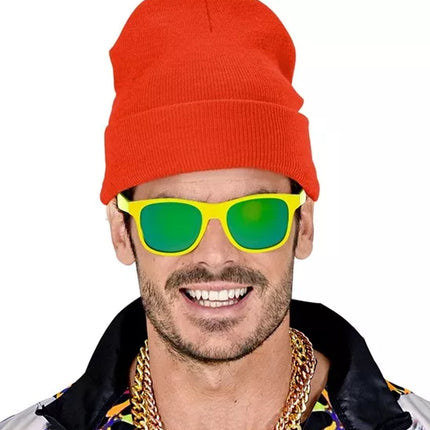 E-Carnavalskleding.nl Beanie rood muts Niek
