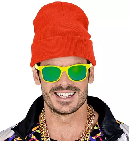 E-Carnavalskleding.nl Beanie rood muts Niek