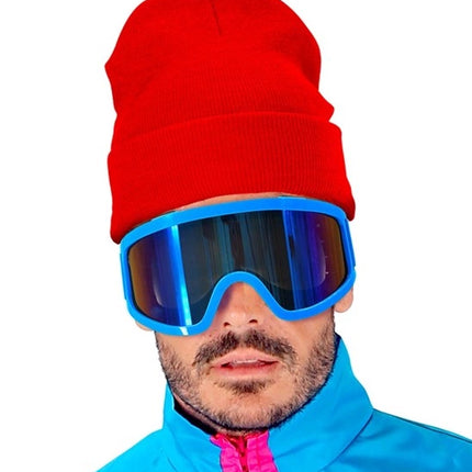 E-Carnavalskleding.nl Beanie rood muts Niek