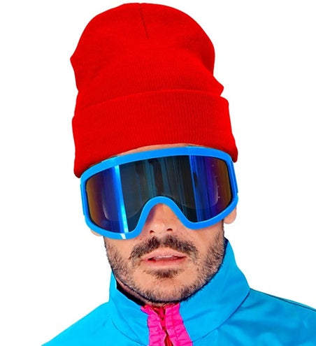 E-Carnavalskleding.nl Beanie rood muts Niek