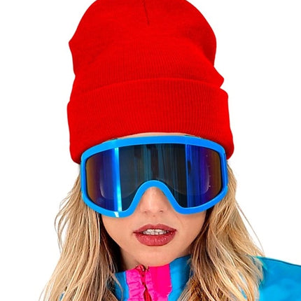 E-Carnavalskleding.nl Beanie rood muts Niek