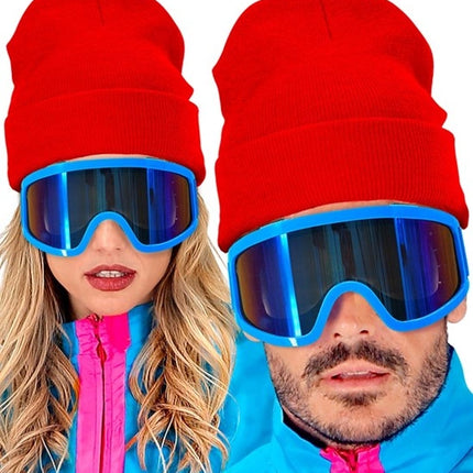 E-Carnavalskleding.nl Beanie rood muts Niek