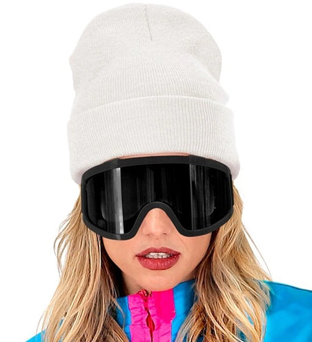 E-Carnavalskleding.nl Beanie wit muts Mila