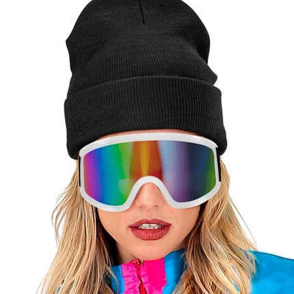 E-Carnavalskleding.nl Beanie zwart muts Luuk