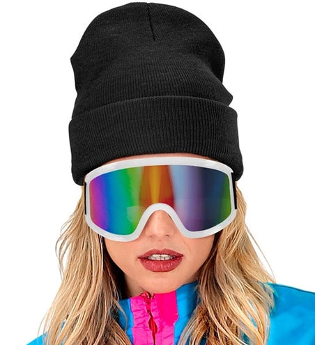 E-Carnavalskleding.nl Beanie zwart muts Luuk