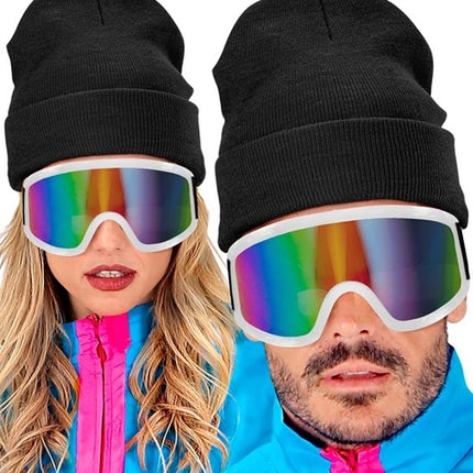E-Carnavalskleding.nl Beanie zwart muts Luuk