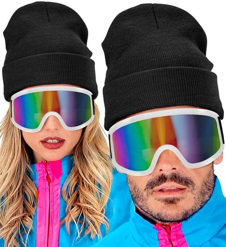 E-Carnavalskleding.nl Beanie zwart muts Luuk