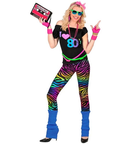 E-Carnavalskleding.nl Beenwarmers blauw Esmee