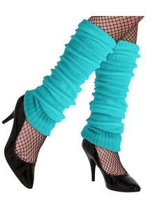 E-Carnavalskleding.nl Beenwarmers licht blauw Milan