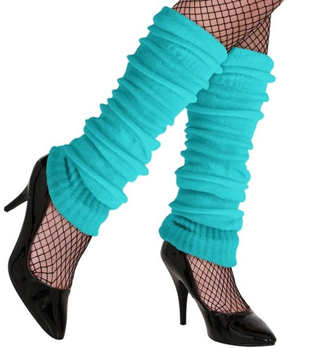 E-Carnavalskleding.nl Beenwarmers licht blauw Milan