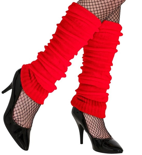 E-Carnavalskleding.nl Beenwarmers rood Anouk