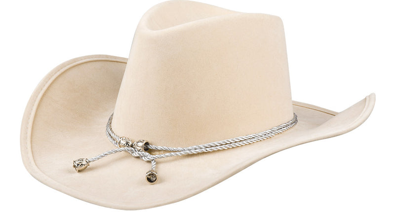 E-Carnavalskleding.nl Beige cowboyhoed North Dakota