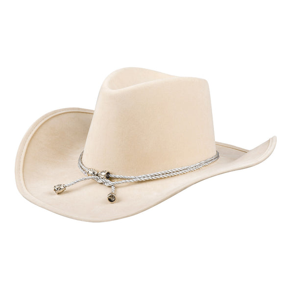 E-Carnavalskleding.nl Beige cowboyhoed North Dakota