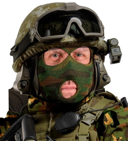 E-Carnavalskleding.nl Bivakmuts camouflage