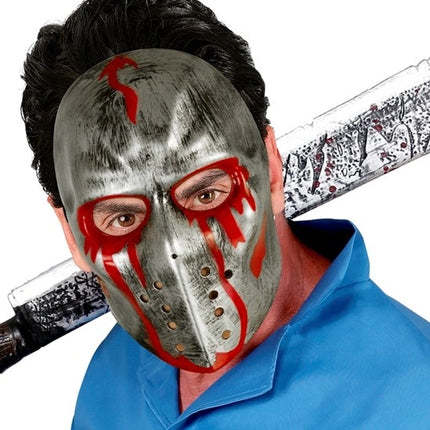 E-Carnavalskleding.nl Bloederig hockey masker Mila