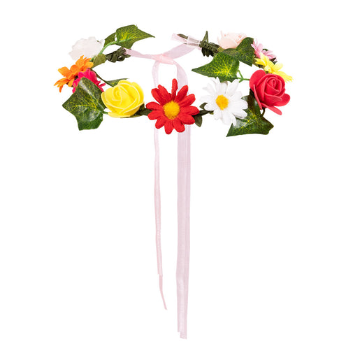E-Carnavalskleding.nl Bloemen hoofdband Formentera