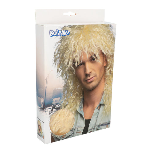 E-Carnavalskleding.nl Blonde rocker pruik Star