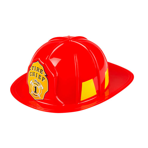 E-Carnavalskleding.nl Brandweerhelm rood volwassenen Chief