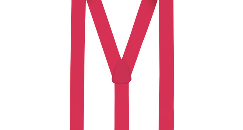 E-Carnavalskleding.nl Bretels Basic neon roze