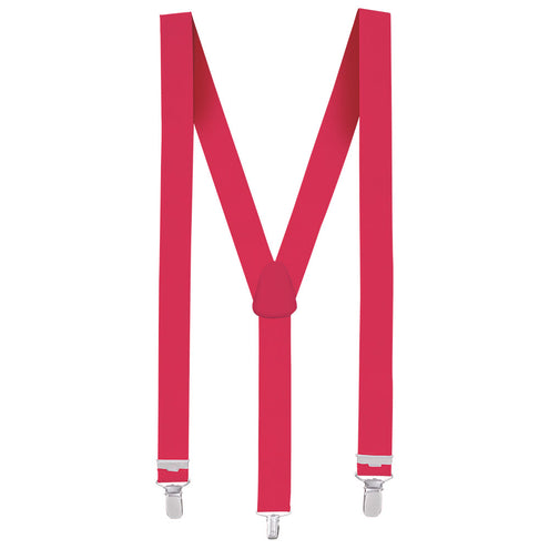E-Carnavalskleding.nl Bretels Basic neon roze