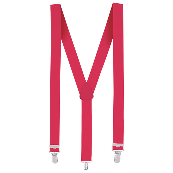 E-Carnavalskleding.nl Bretels Basic neon roze