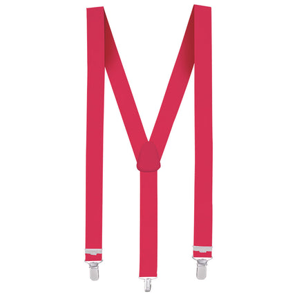 E-Carnavalskleding.nl Bretels Basic neon roze