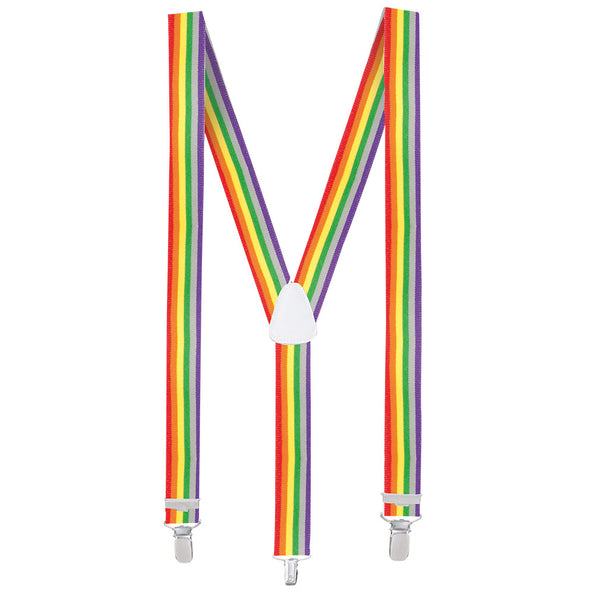 E-Carnavalskleding.nl Bretels regenboogkleuren