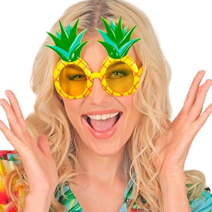 E-Carnavalskleding.nl Bril ananas Esmee