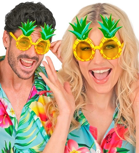 E-Carnavalskleding.nl Bril ananas Esmee