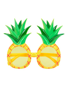 E-Carnavalskleding.nl Bril Ananas hawaii