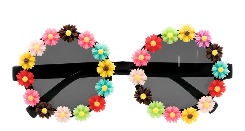 E-Carnavalskleding.nl Bril bloemen Celeste