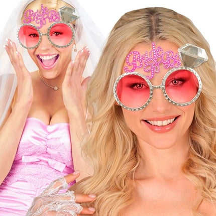 E-Carnavalskleding.nl Bril bride to be Thijs