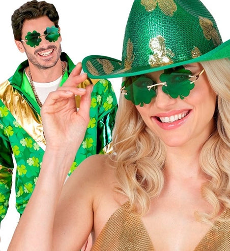 E-Carnavalskleding.nl Bril klavertje vier Sara