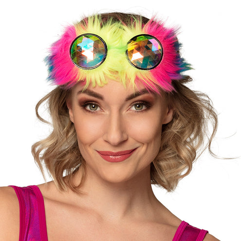 E-Carnavalskleding.nl Bril Rave disco