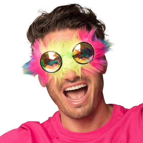 E-Carnavalskleding.nl Bril Rave disco