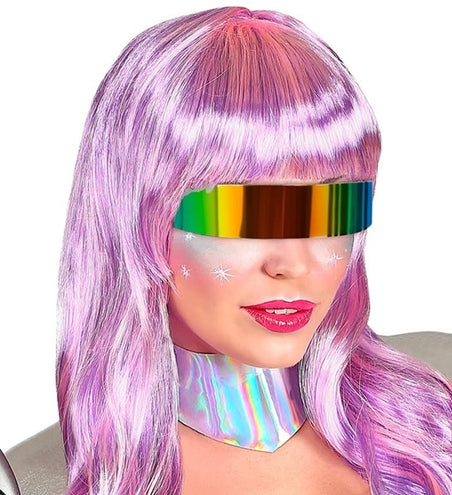 E-Carnavalskleding.nl Bril spiegelglas regenboog Stijn