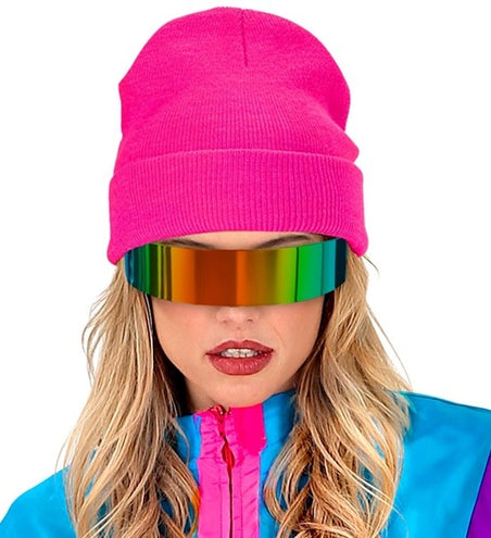 E-Carnavalskleding.nl Bril spiegelglas regenboog Stijn