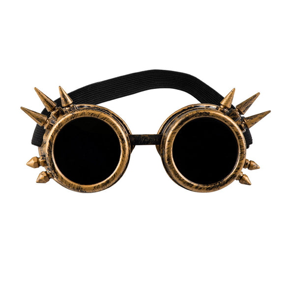 E-Carnavalskleding.nl Bril steampunk Cyberpunk koper